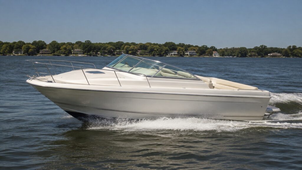 sea ray 230 weekender running hero 01
