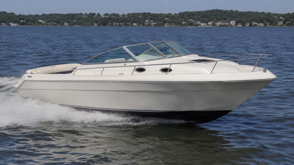 sea ray 240 weekender running hero 01