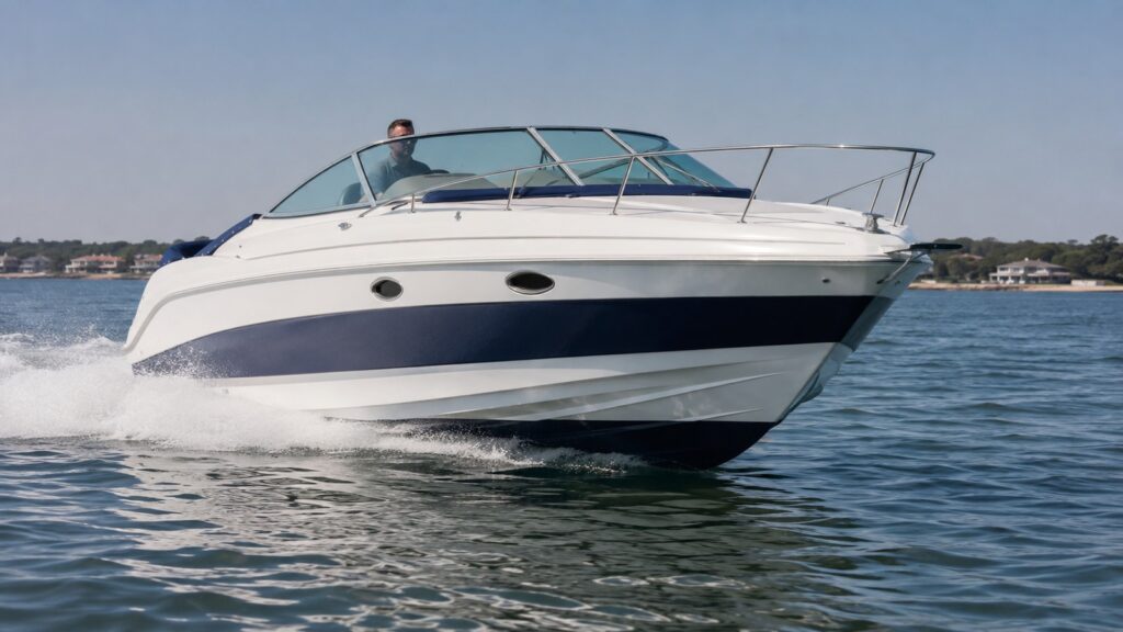 sea ray 245 express cruiser running hero 01