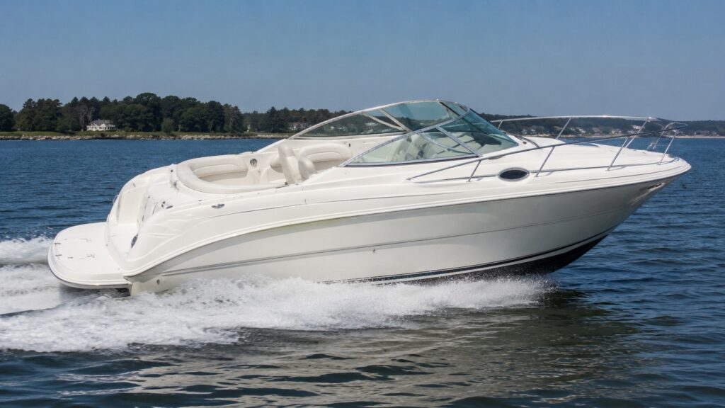 sea ray 245 weekender running hero 01
