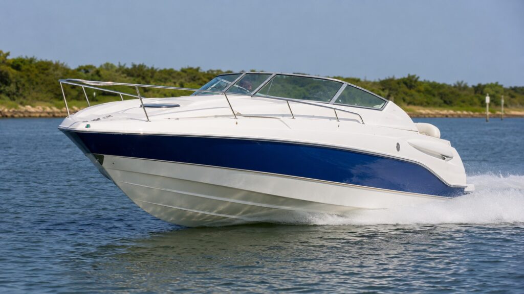sea ray 250 express cruiser running hero 01