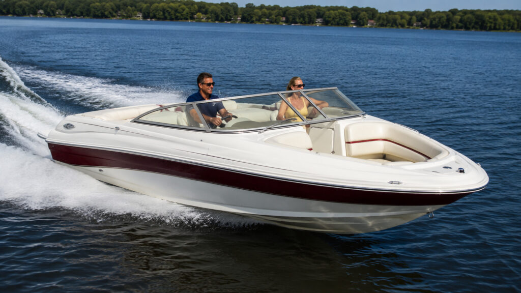 sea ray 250 select running hero 01