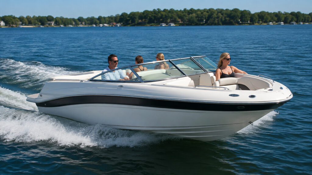 sea ray 260 select running hero 01