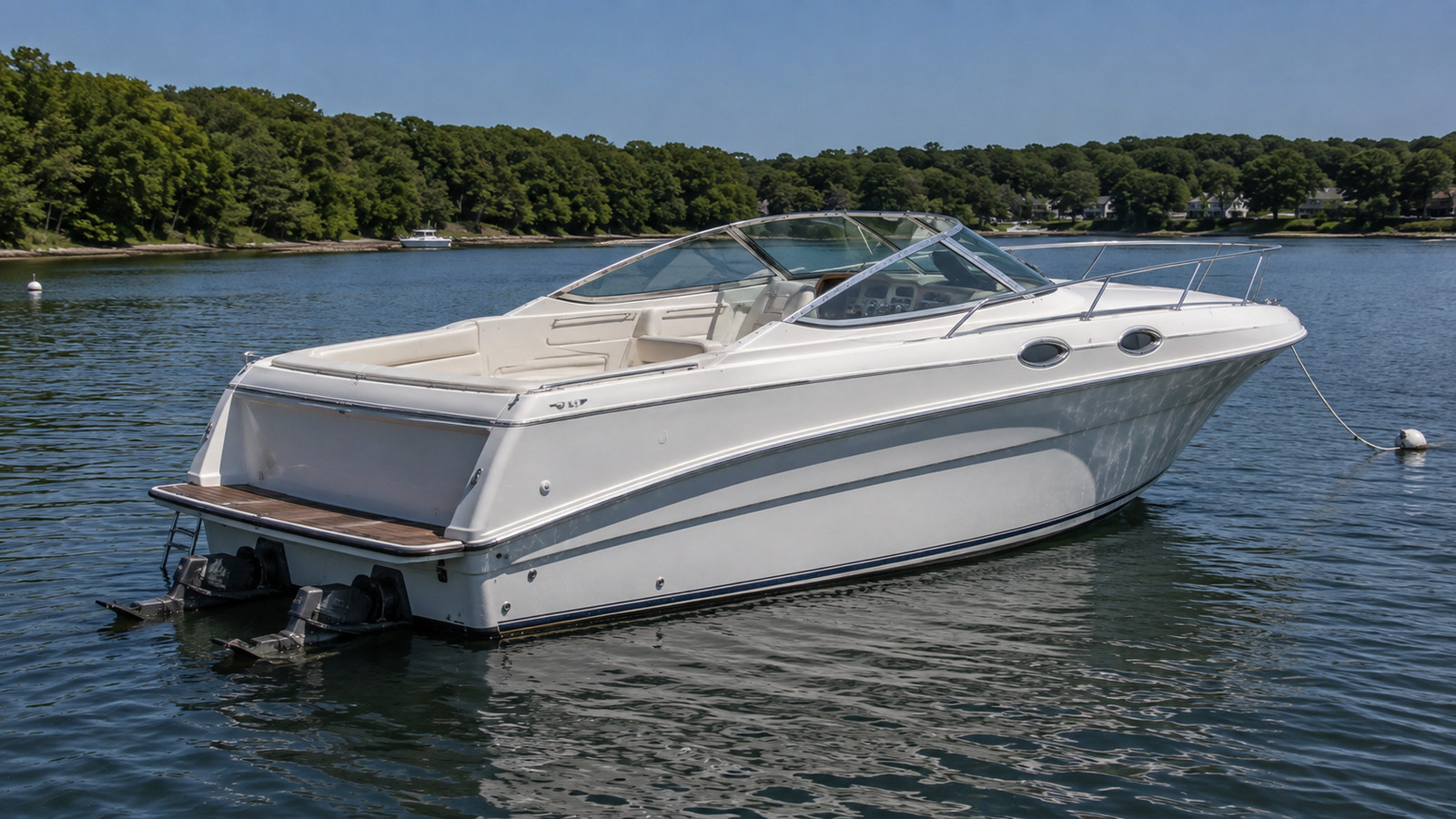 sea ray 260 weekender elevated exterior 09