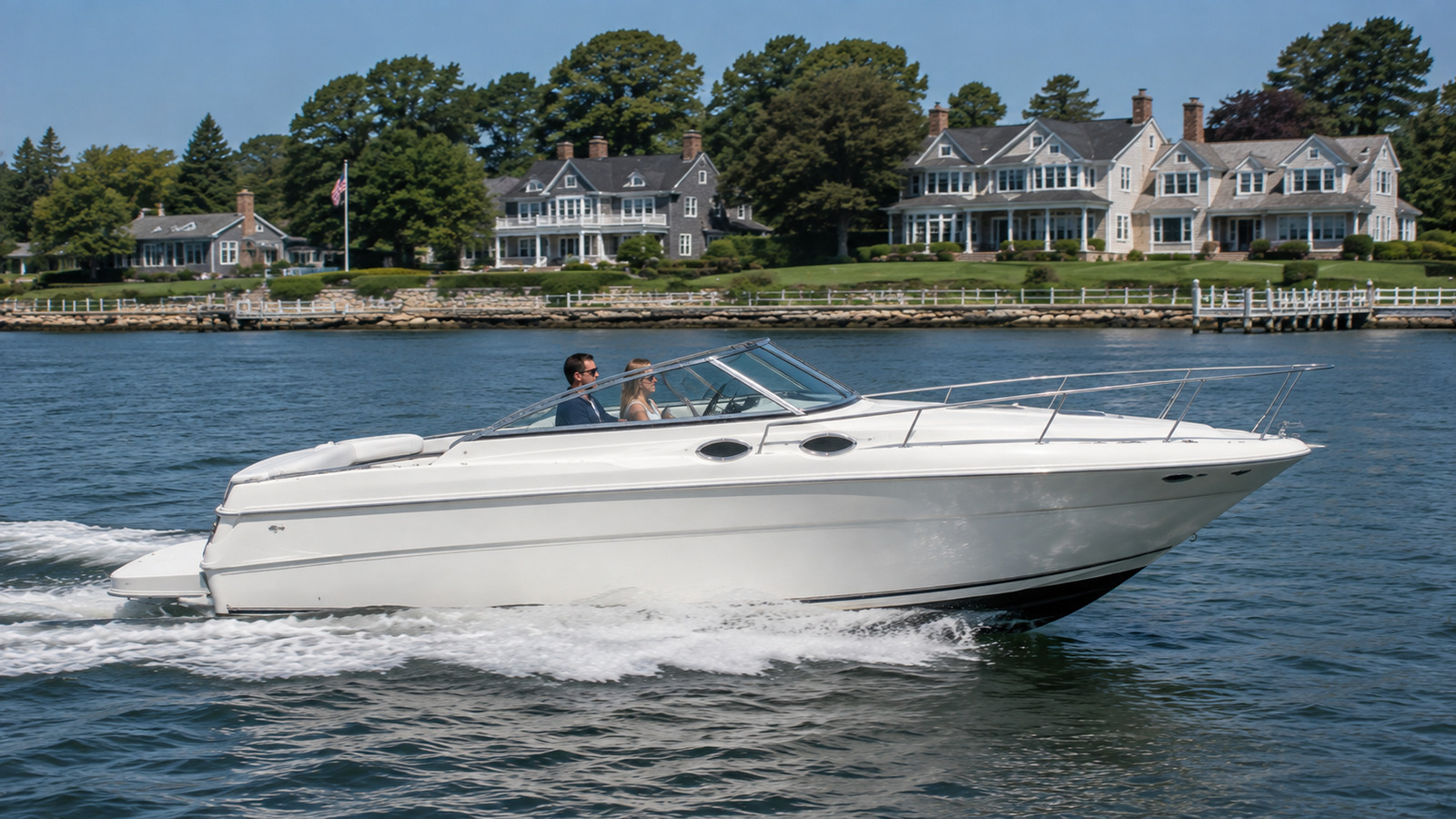 sea ray 270 weekender premium exterior hero 25
