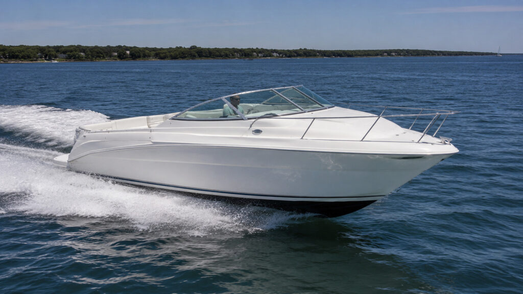 sea ray 270 weekender running hero 01