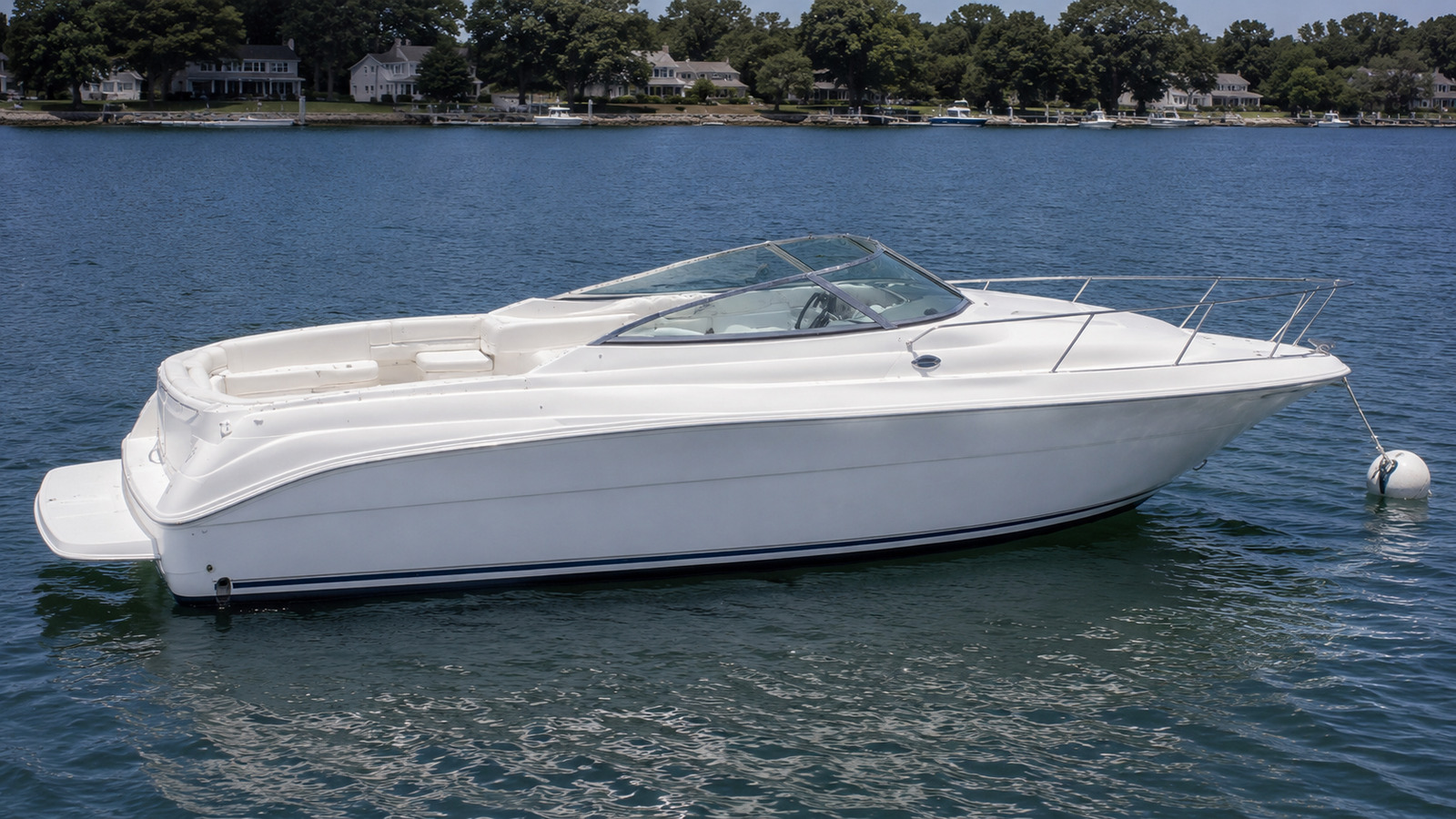 sea ray 280 weekender elevated exterior 09