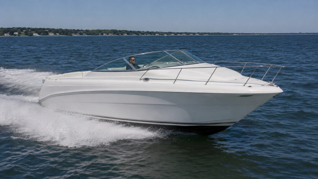 sea ray 280 weekender running hero 01