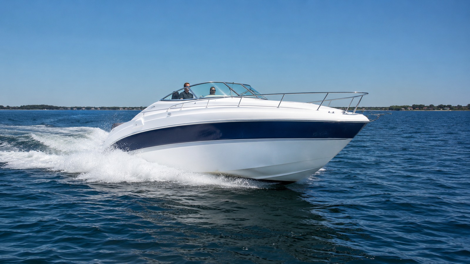 sea ray 290 express cruiser blue water running 25