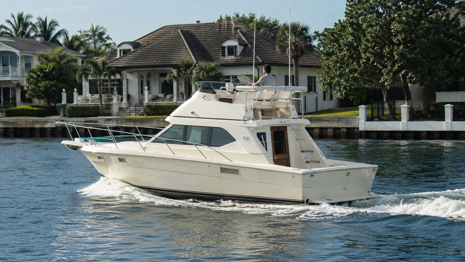 sea ray 300 aft cabin waterfront cruising 01