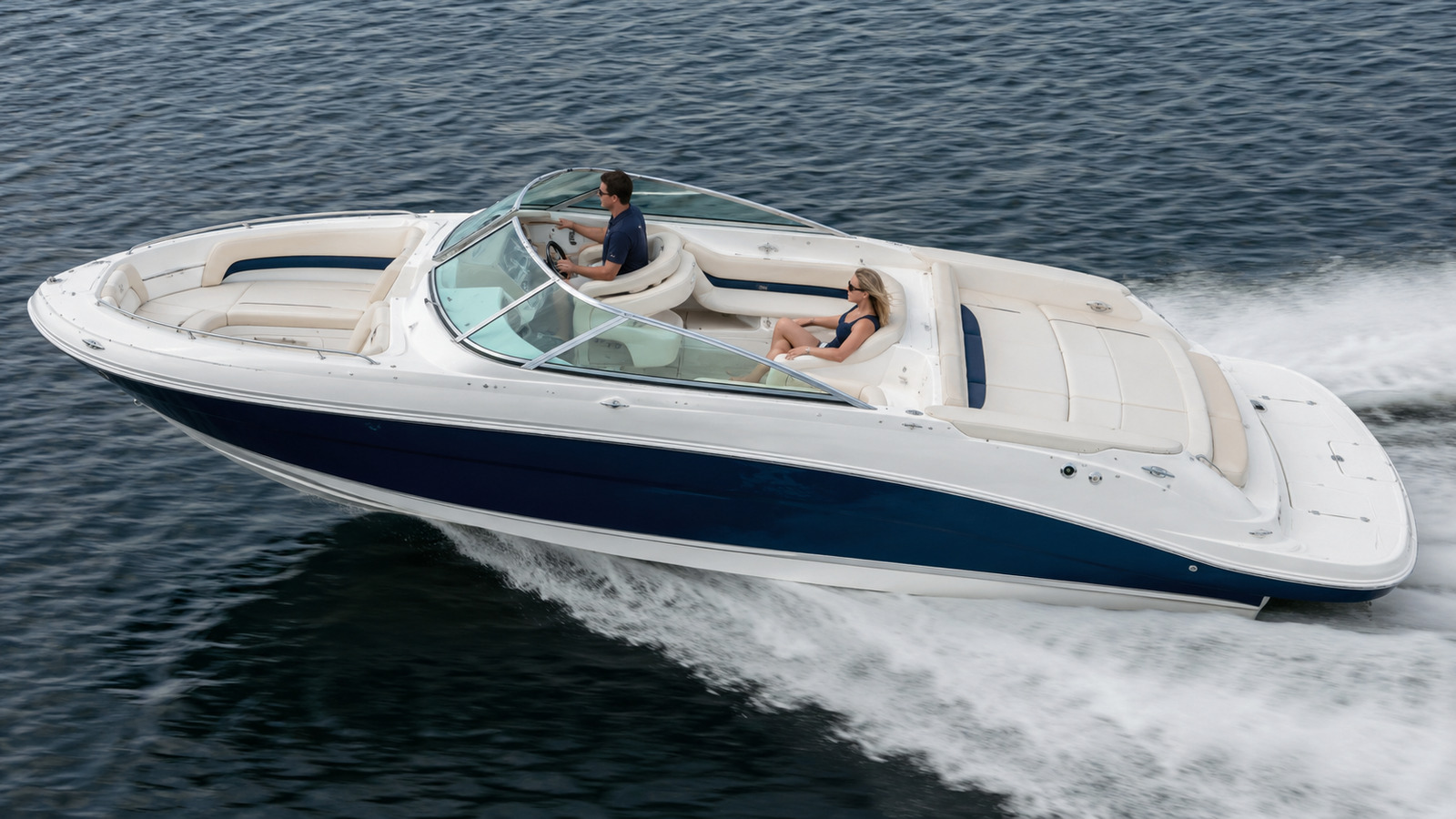 sea ray 300 select elevated underway 09