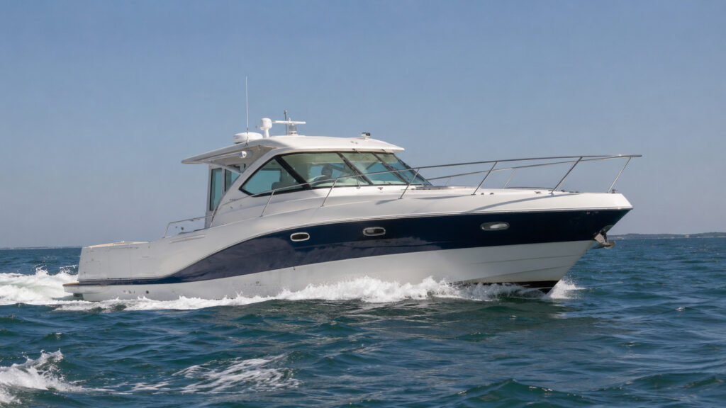 sea ray 310 amberjack offshore running 01