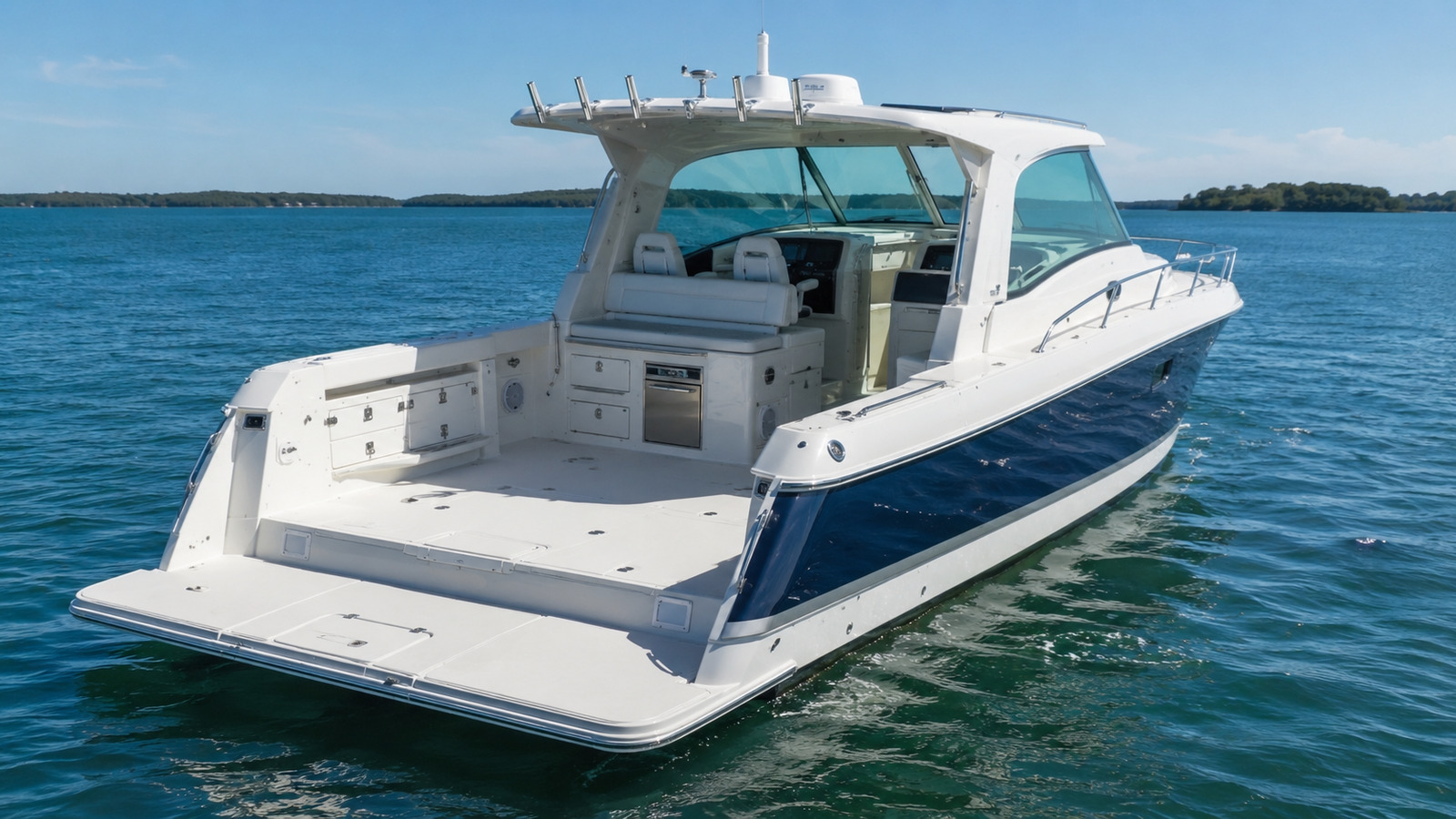 sea ray 340 amberjack fishing cockpit 09