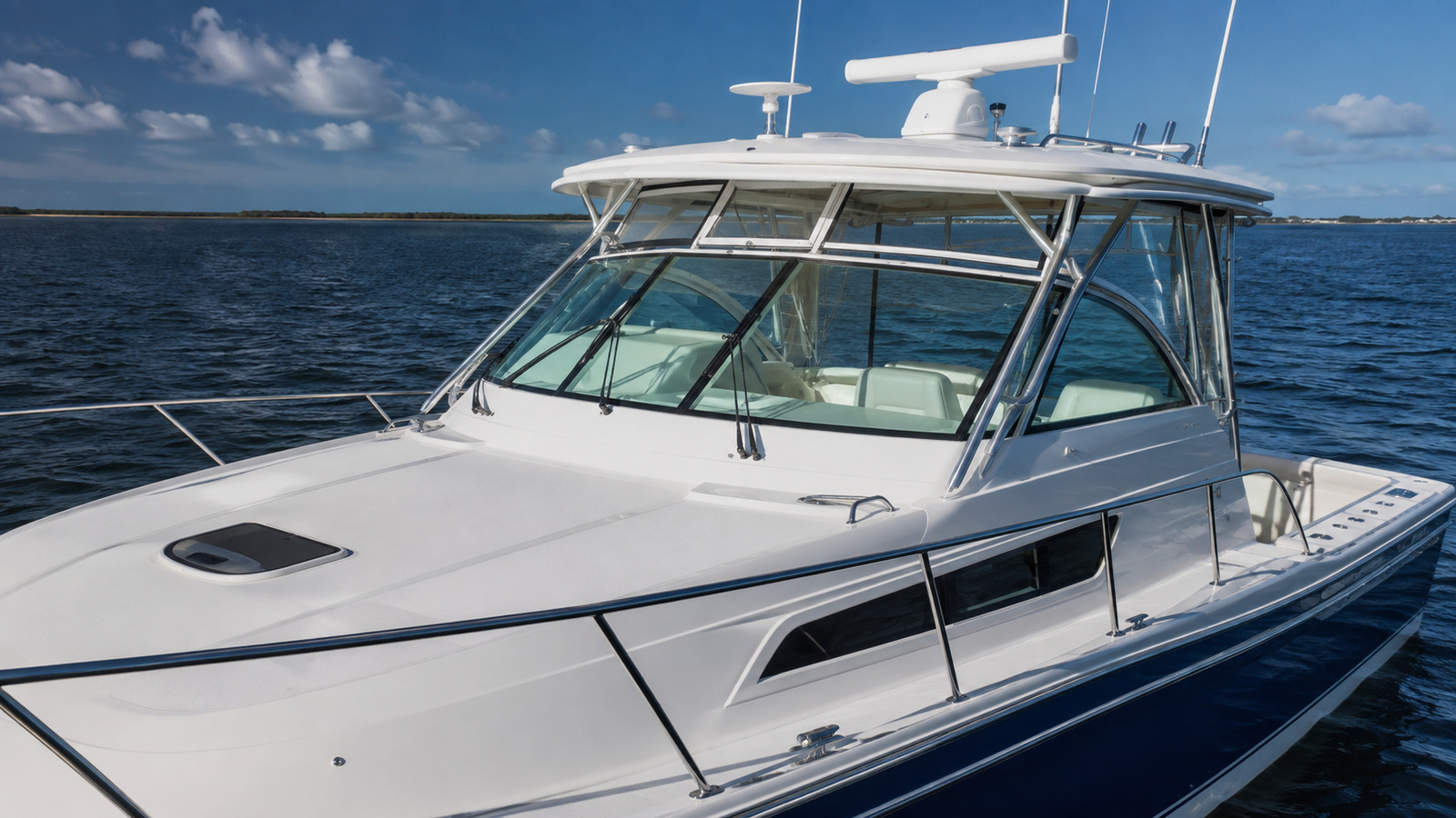 sea ray 340 amberjack hardtop detail 07