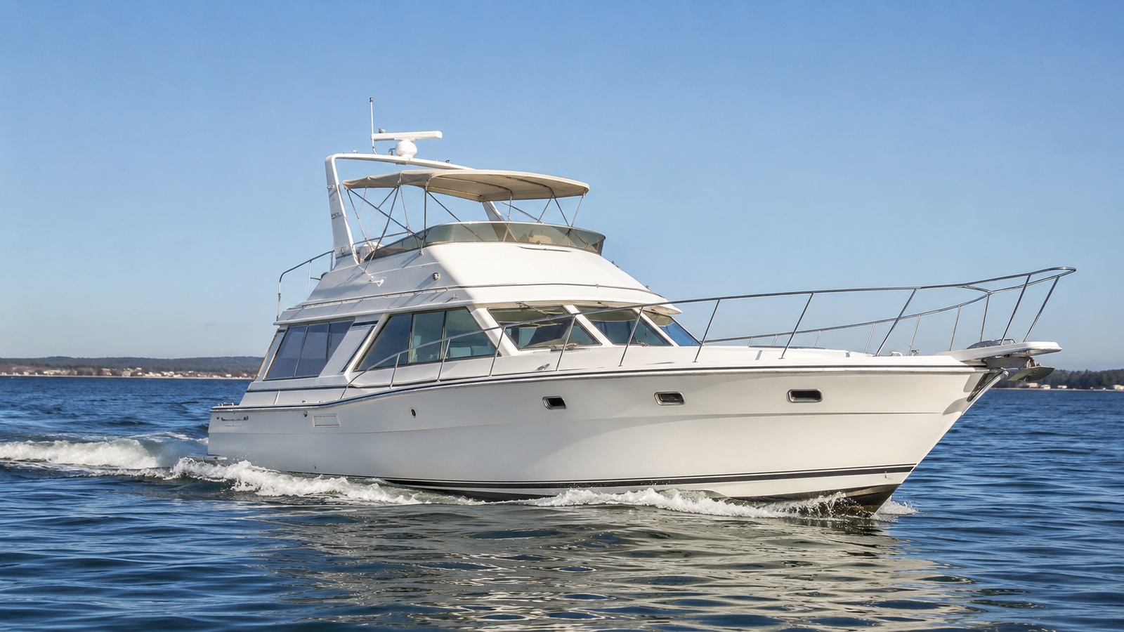 sea ray 350 sedan bridge premium exterior hero 25