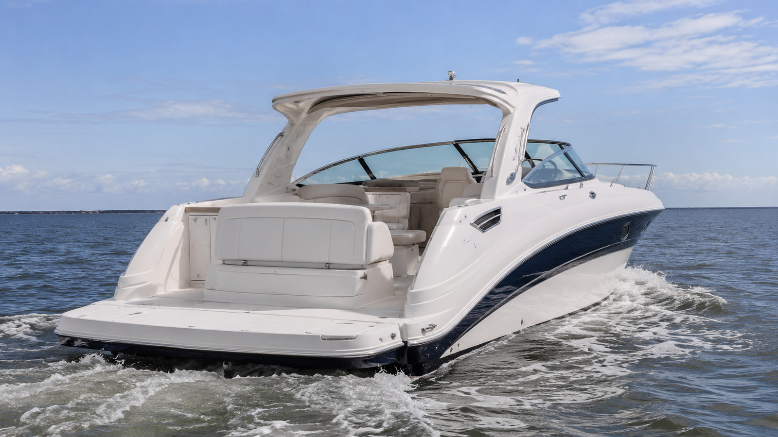 sea ray 380 express cruiser swim platform 09