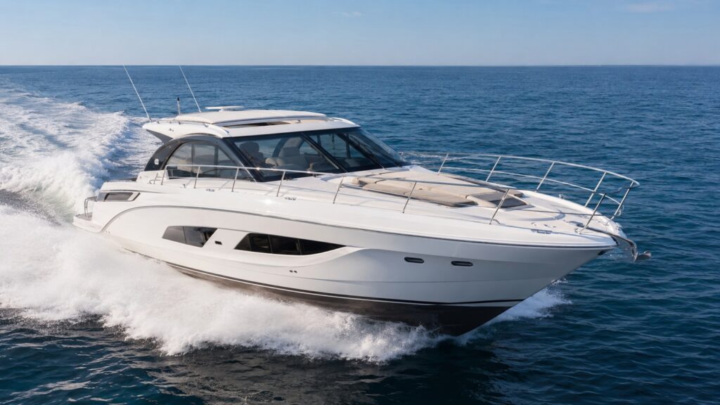 sea ray 400 sport yacht high speed running hero 01