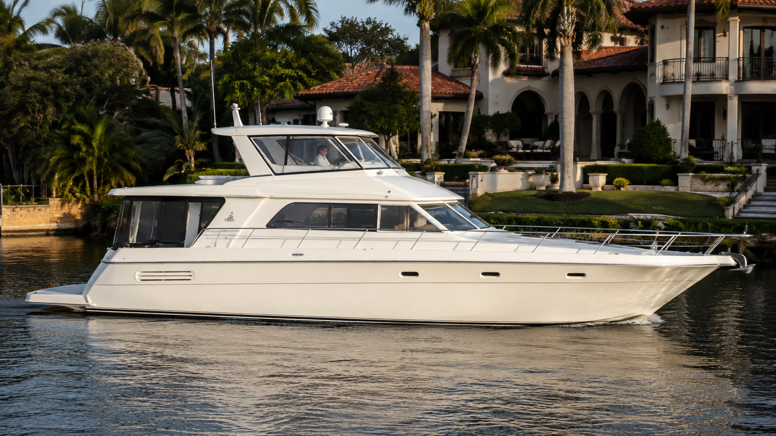 sea ray 420 motor yacht waterfront estate 10