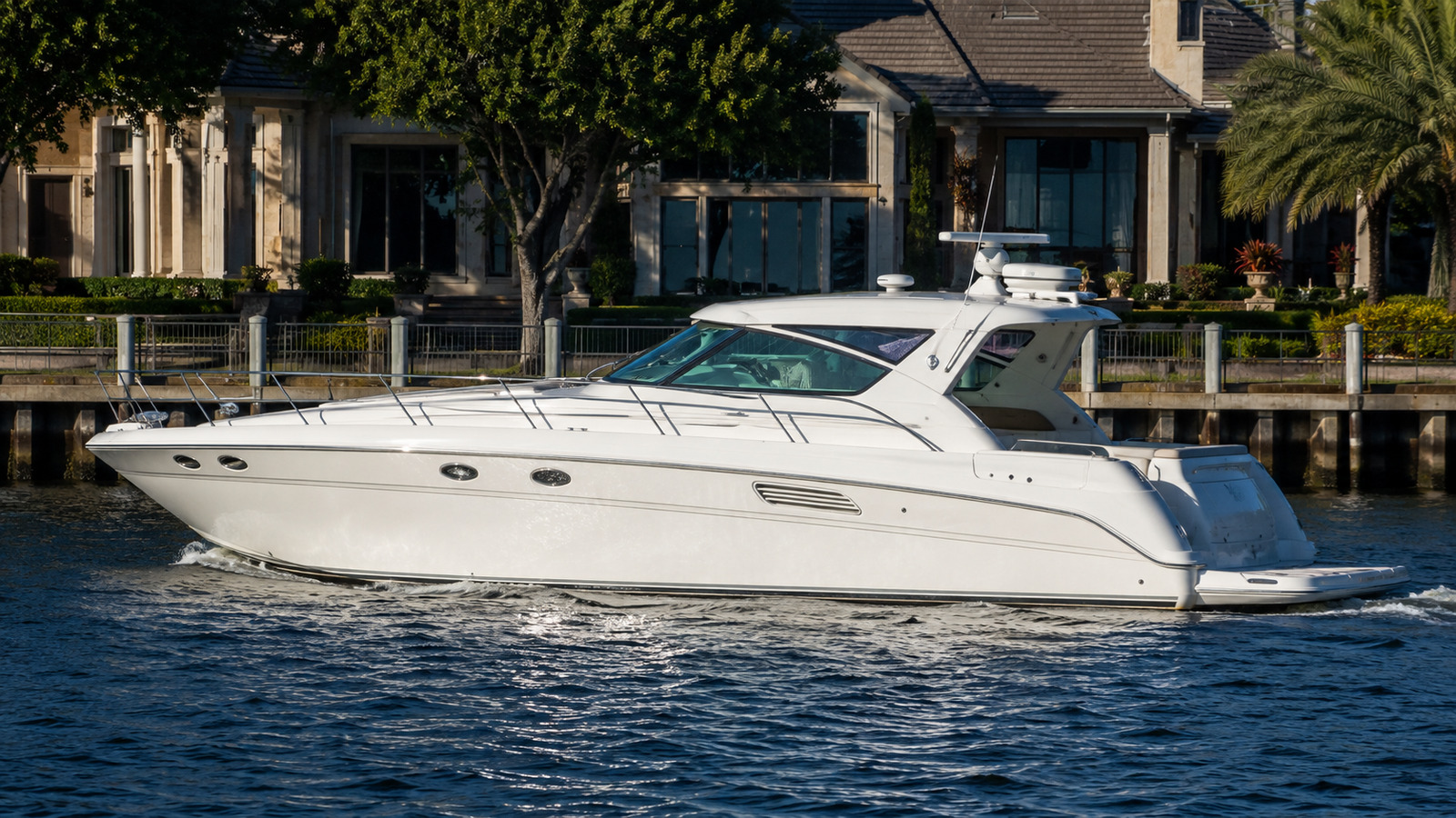 sea ray 480 motor yacht waterfront estate 10