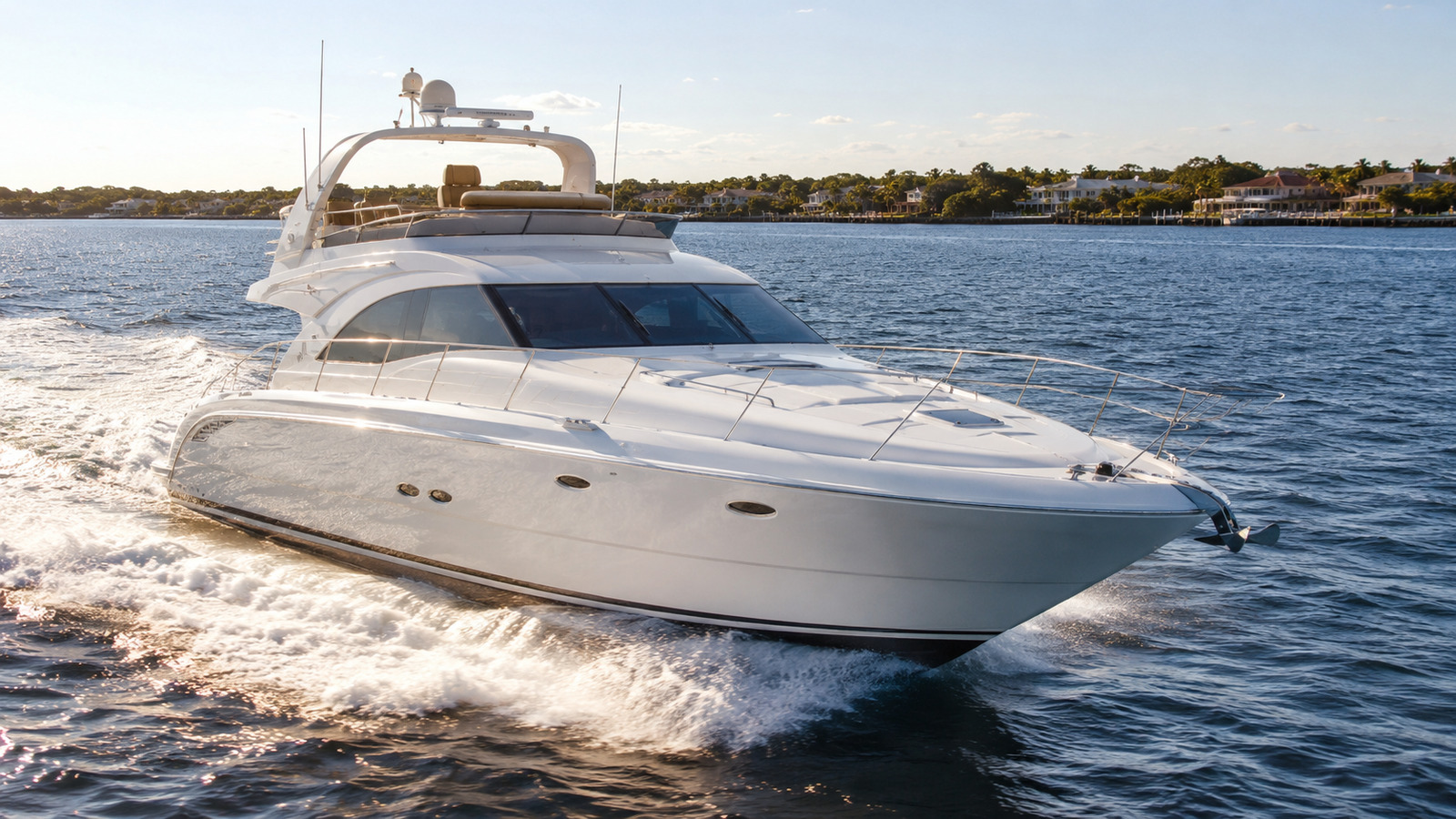 sea ray 560 sedan bridge premium exterior hero 25