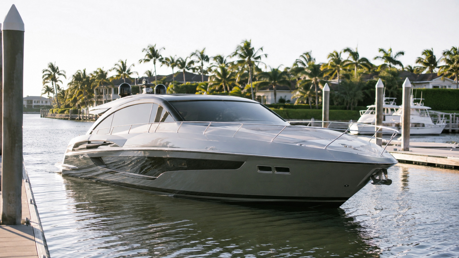 sea ray l650 luxury marina arrival 05