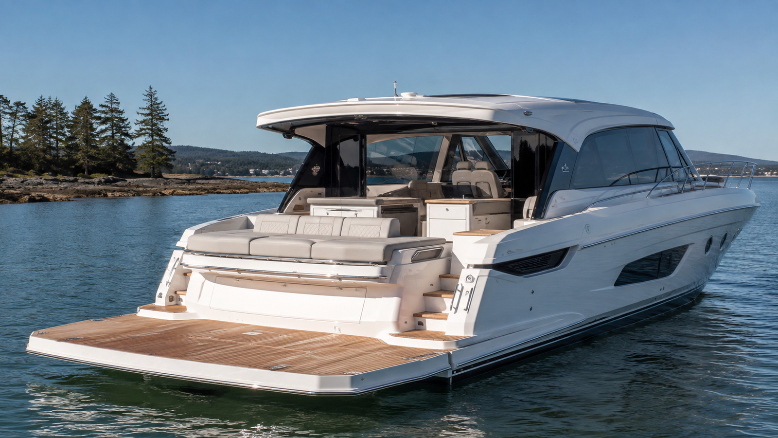 sea ray l650 swim platform 09
