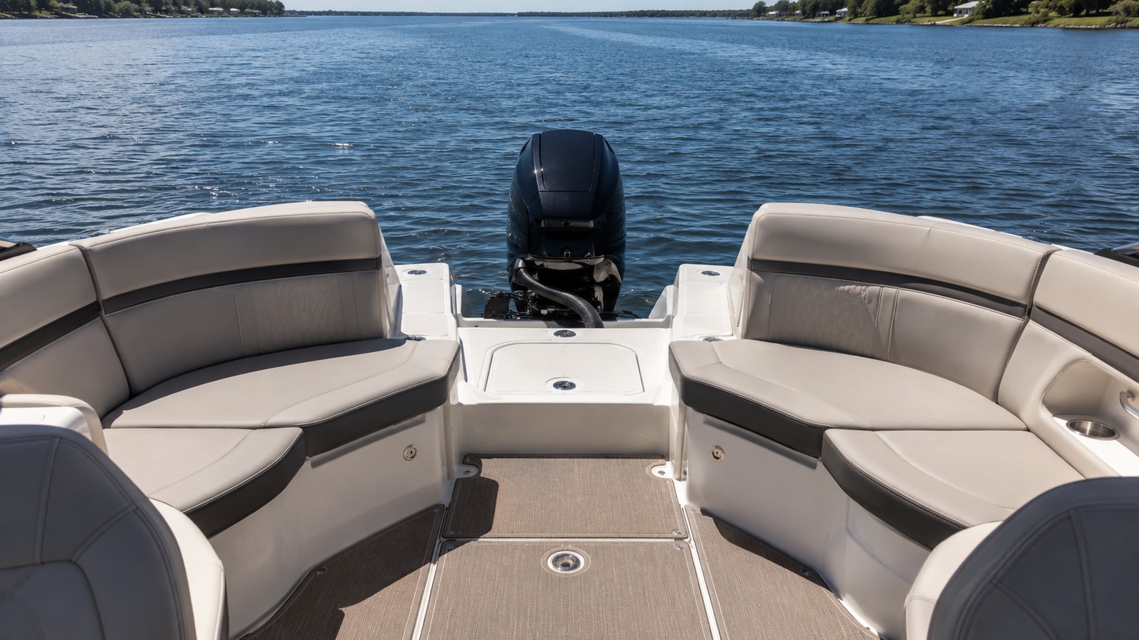 sea ray sdx 230 outboard transom seating 10