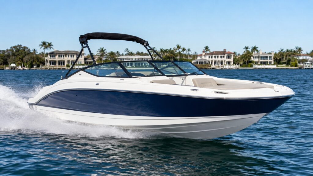 sea ray sdx 230 running hero 01