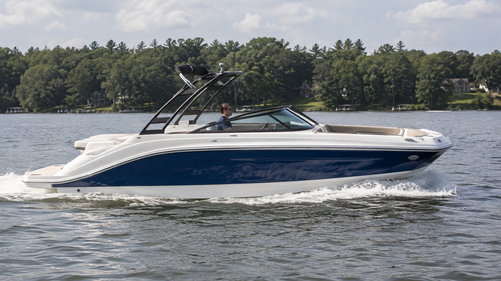 sea ray sdx 250 side profile running 04