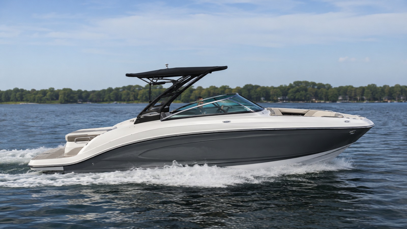 sea ray sdx 250 surf side profile running 04