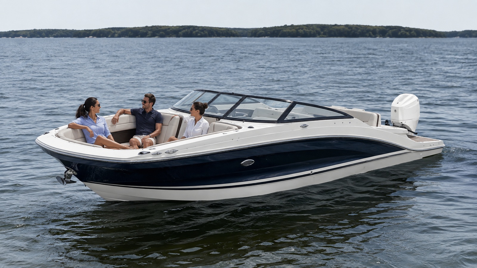 sea ray sdx 270 outboard anchored bow lounge 21