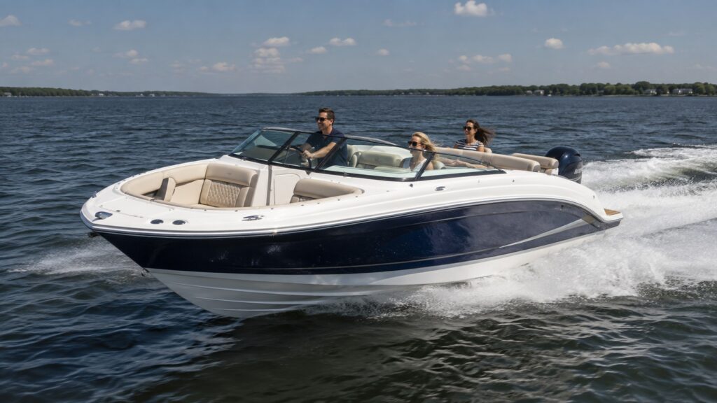 sea ray sdx 270 outboard running hero 01