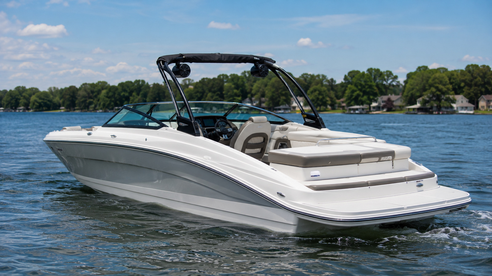 sea ray sdx 270 surf helm detail 09