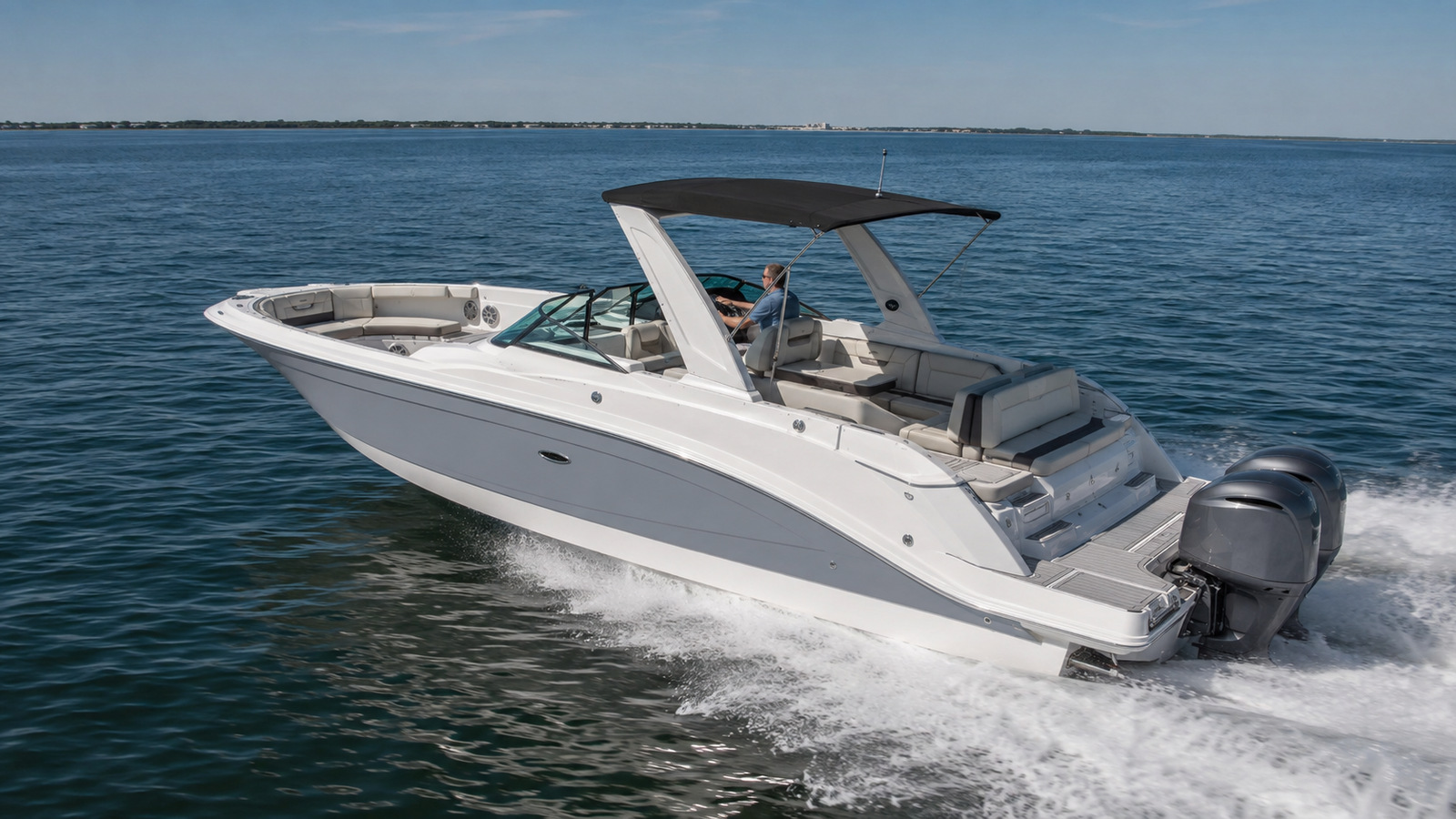 sea ray sdx 290 outboard elevated exterior 06