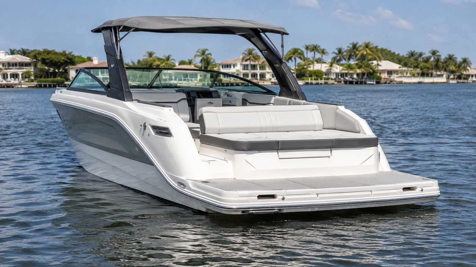 sea ray sdx 290 transom seating 10