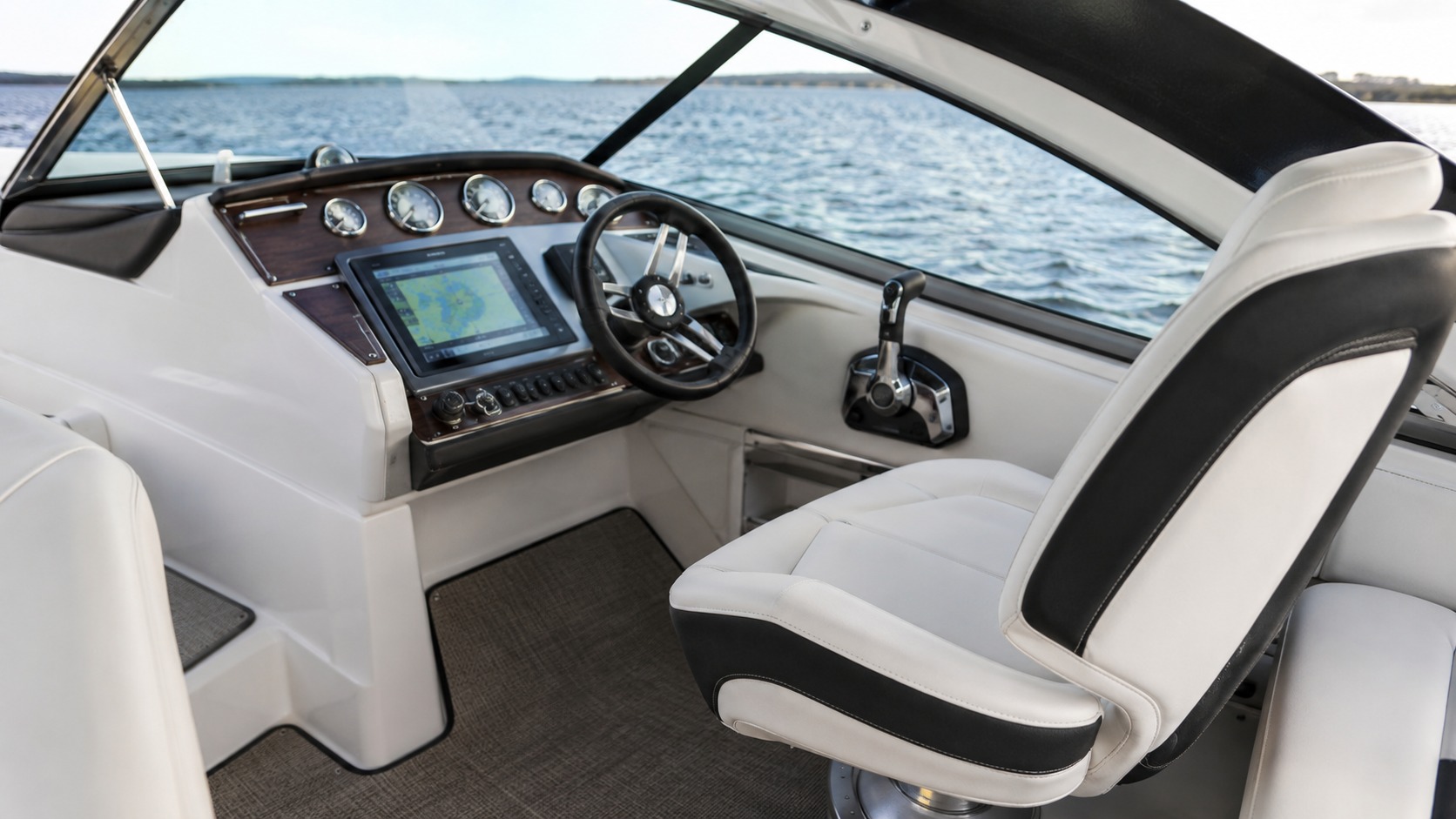 sea ray select helm interior 13