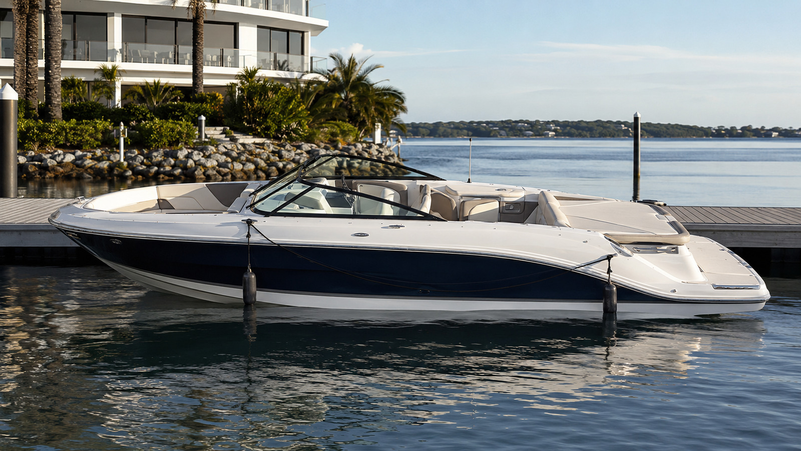 sea ray slx 260 marina dockside profile 07