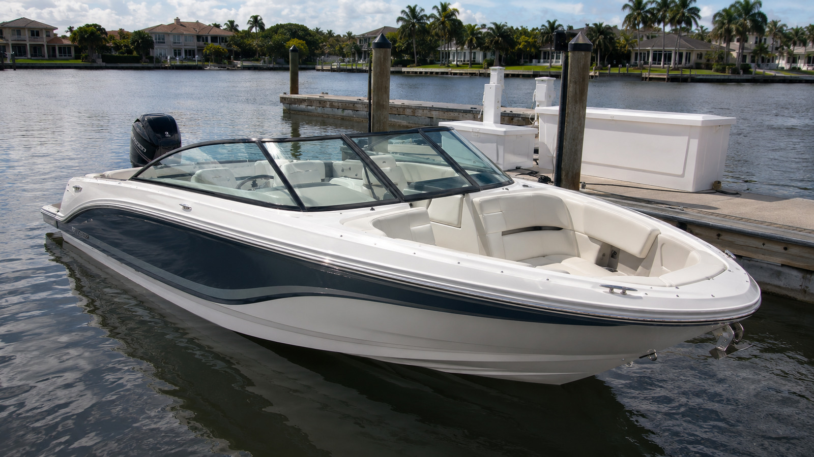sea ray slx 260 outboard marina front quarter 08