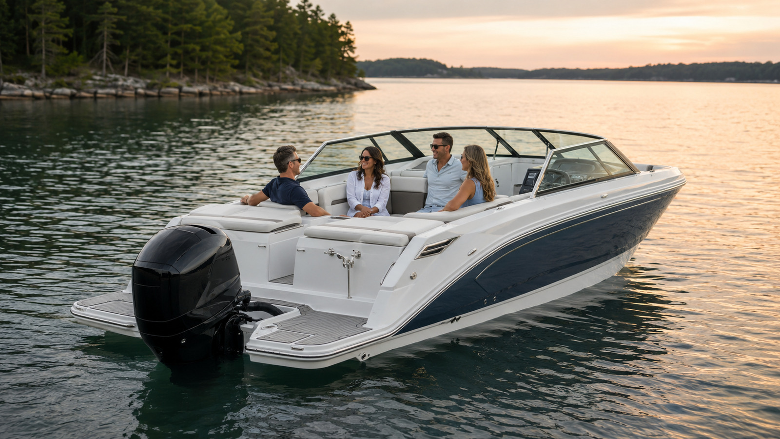 sea ray slx 260 outboard sunset entertaining 25