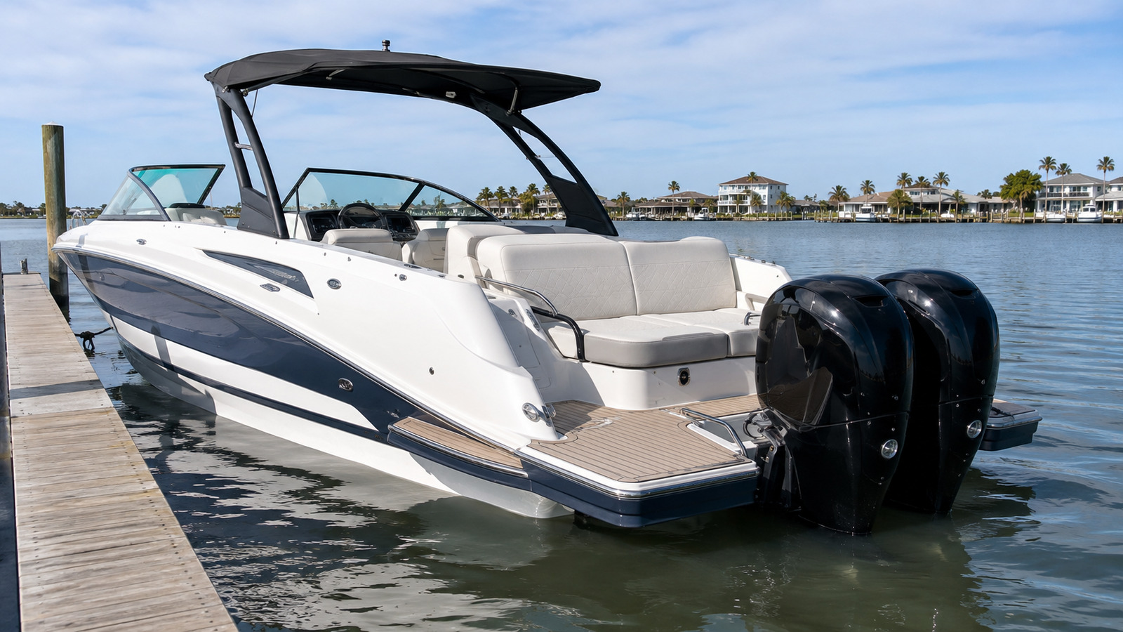sea ray slx 280 outboard marina rear quarter 09