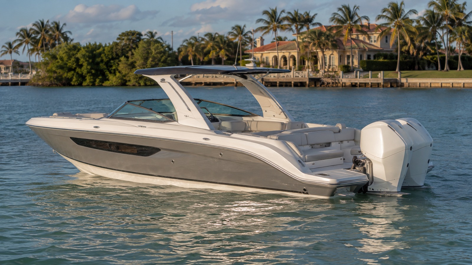 sea ray slx 310 outboard premium exterior hero 25