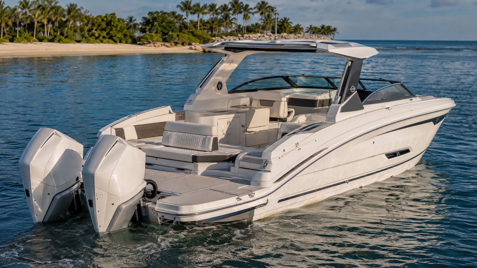 sea ray slx 360 outboard cockpit wide 08