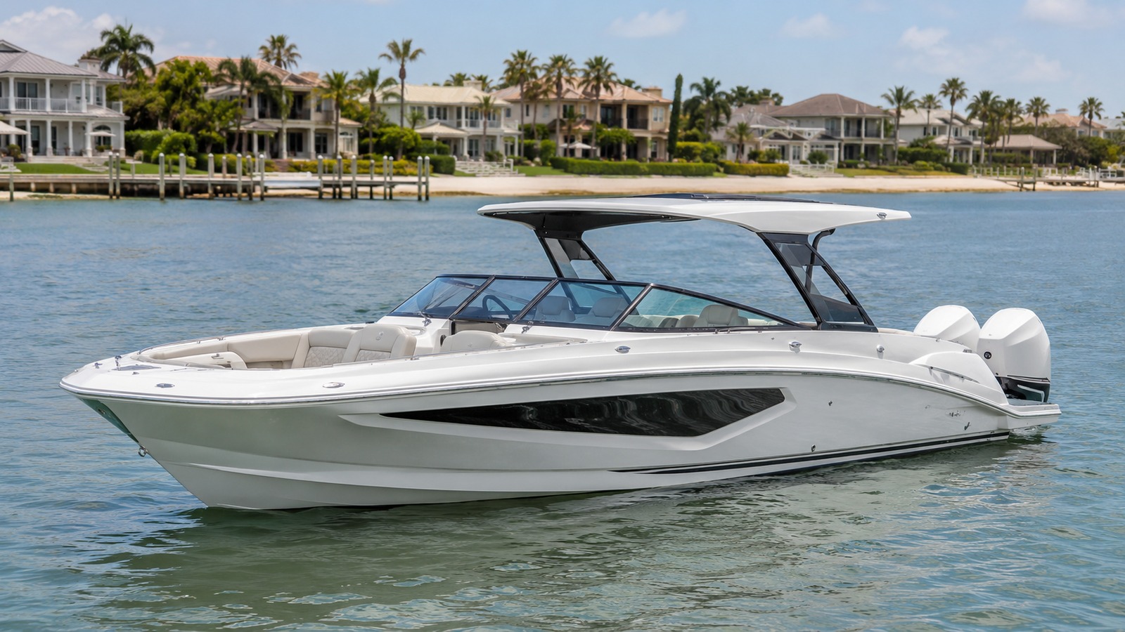 sea ray slx 360 outboard premium exterior hero 25