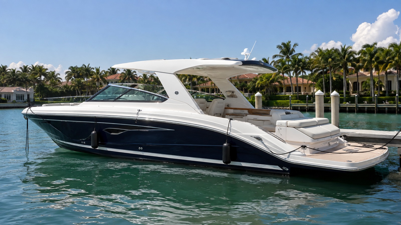 sea ray slx 400 dockside profile 05
