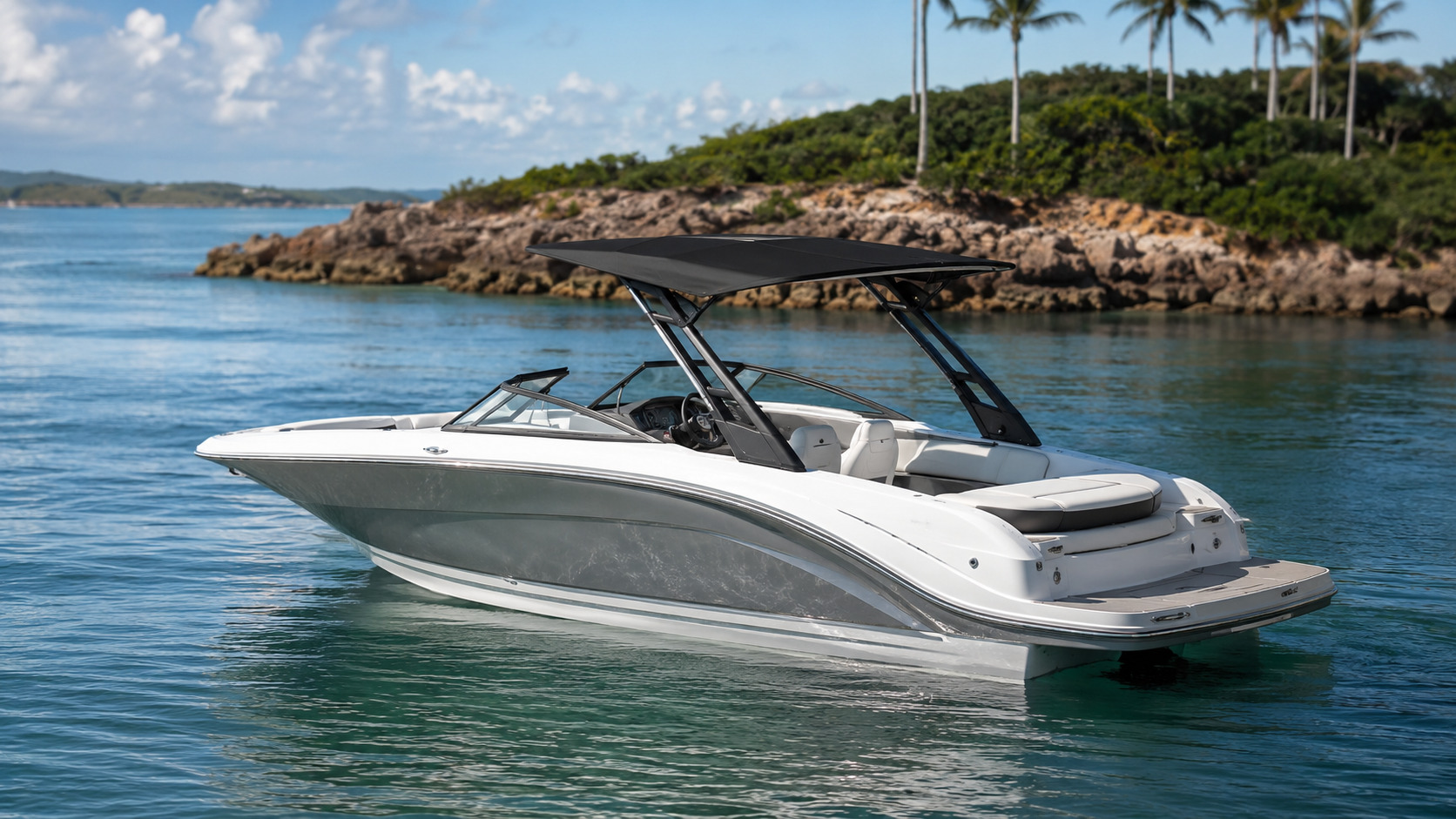 sea ray sport hero running 03