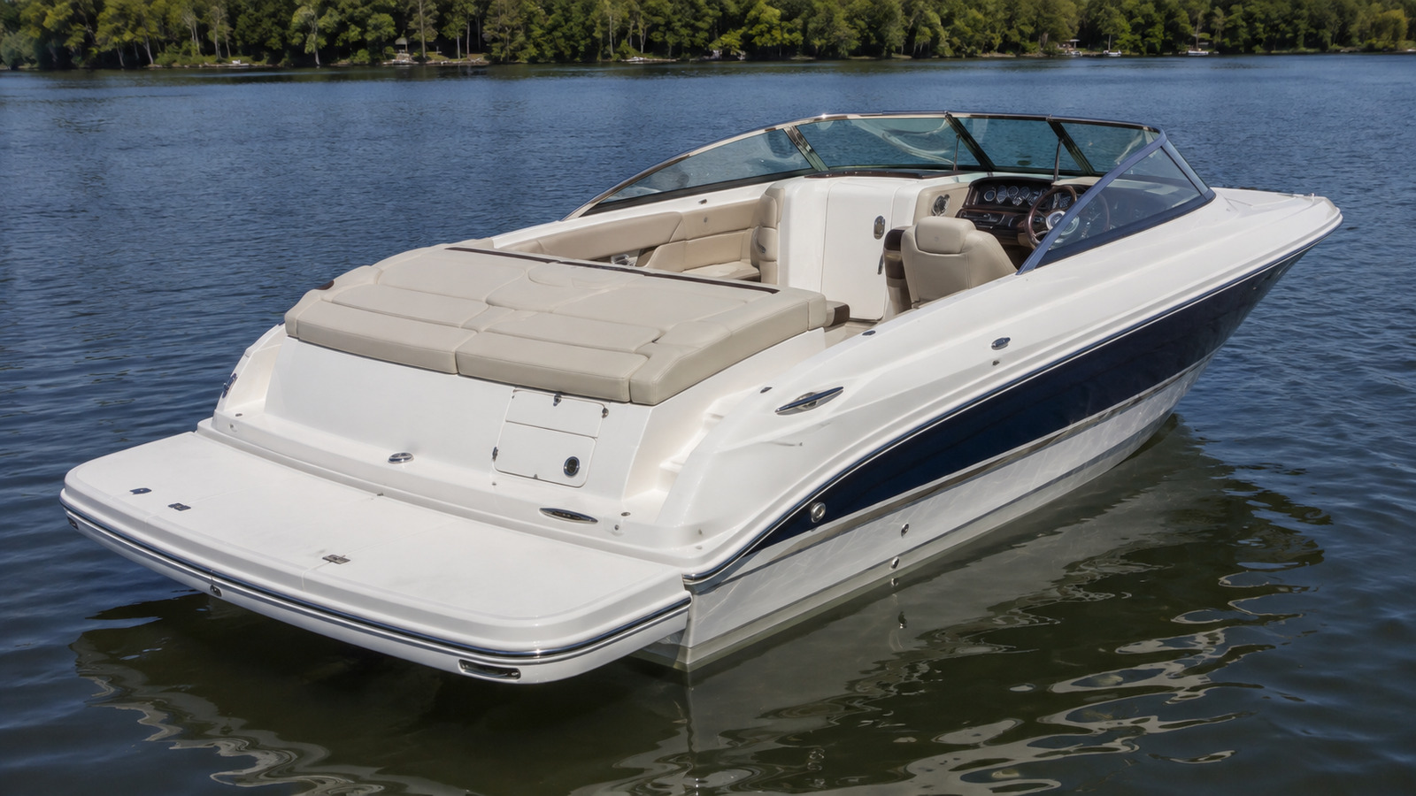 sea ray sun sport 230 transom lounge 10
