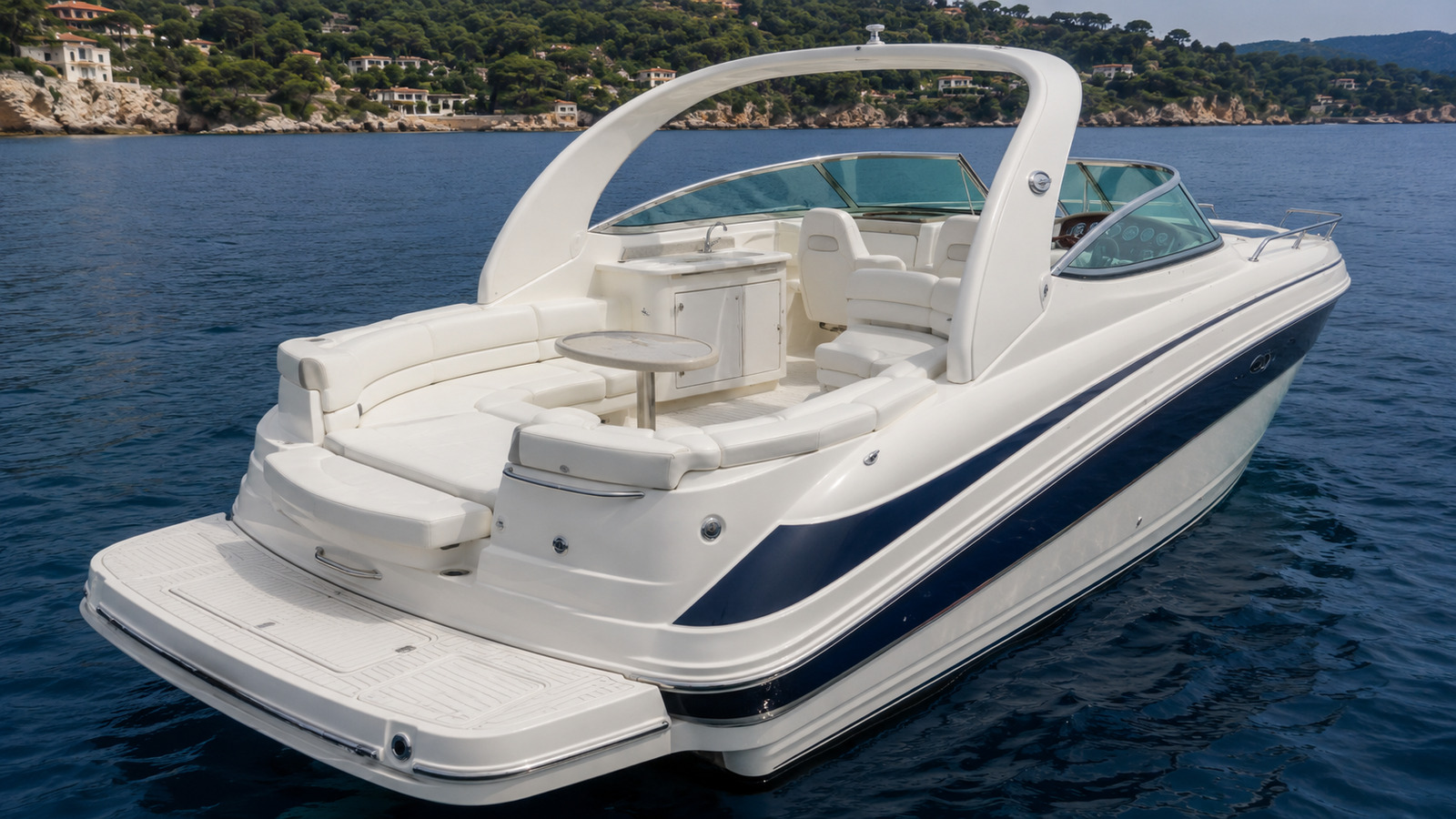 sea ray sun sport 290 cockpit wide 08