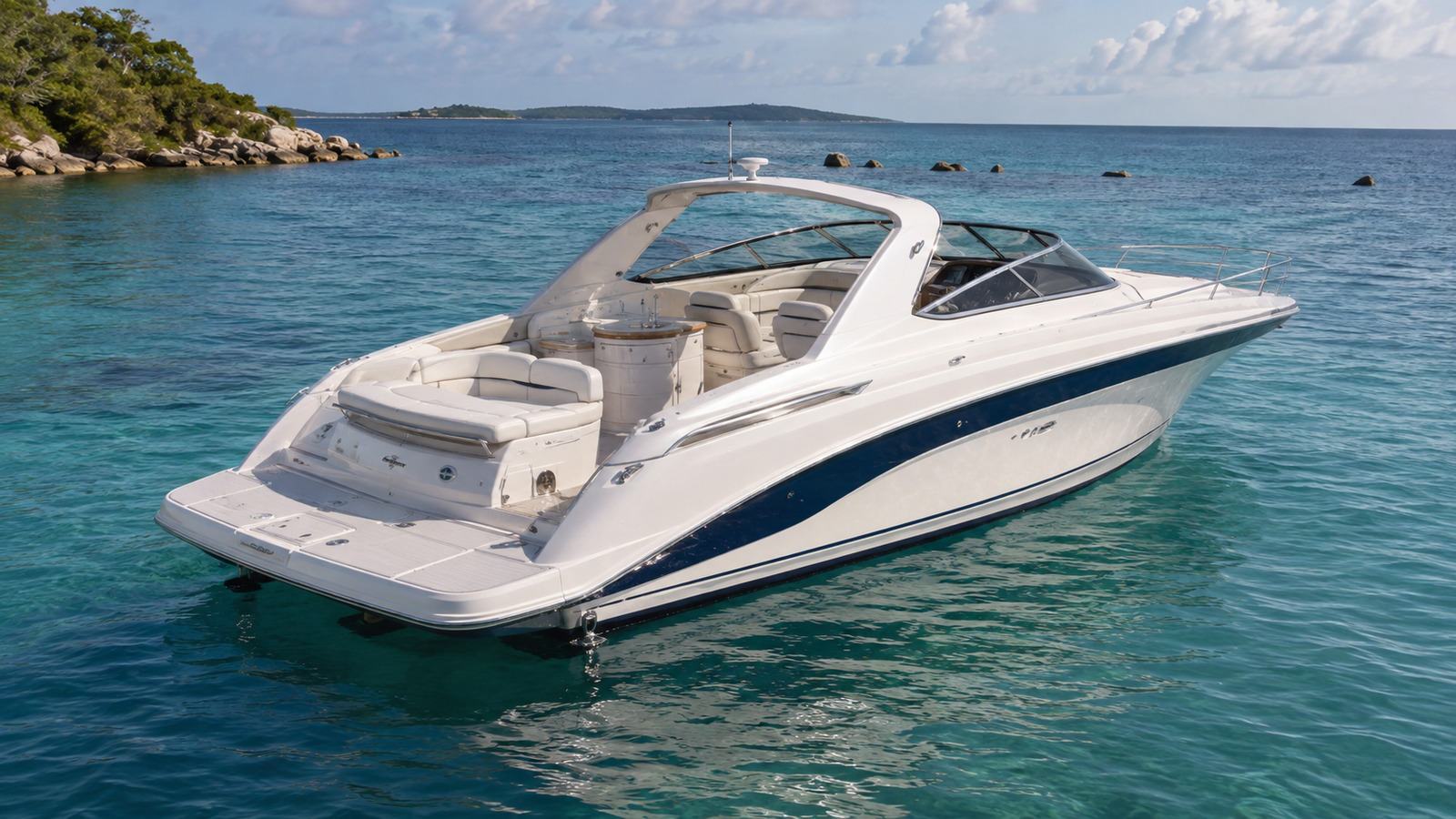 sea ray sun sport 320 elevated exterior 06