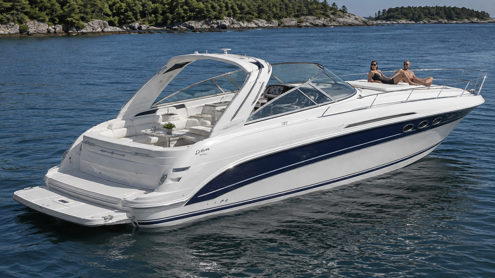 sea ray sun sport 370 bow sunpad 07