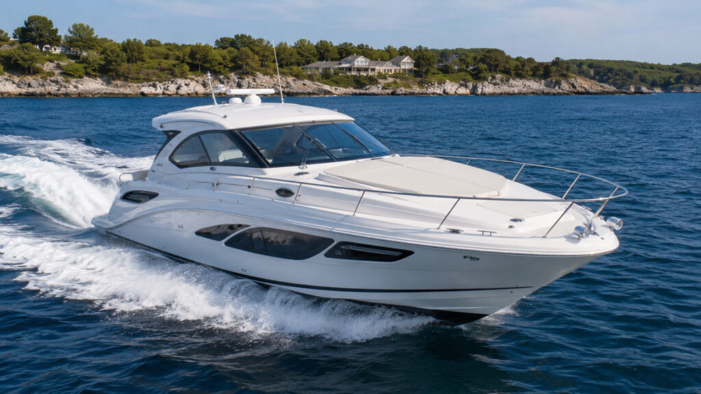 sea ray sun sport 400 sporty coastal running 01